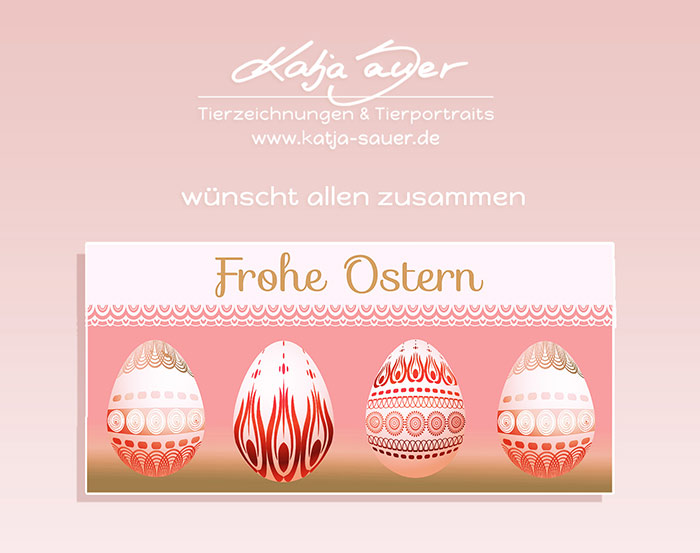 Katja Sauer wünscht Frohe Ostern!