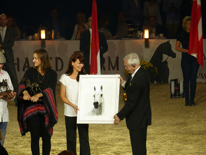 Estopa in Pastellkreide von Katja Sauer - "Lifetime Achievement Award" beim ANC 2016 in Aachen