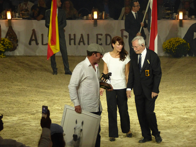 Estopa in Pastellkreide von Katja Sauer - "Lifetime Achievement Award" beim ANC 2016 in Aachen