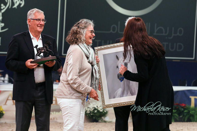 Al Lahab in Pastellkreide (40 cm x 50 cm) - All Nations Cup 2019 in Aachen